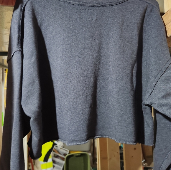 Juniors cropped sweatshirt size xxs - Picture 2 of 5